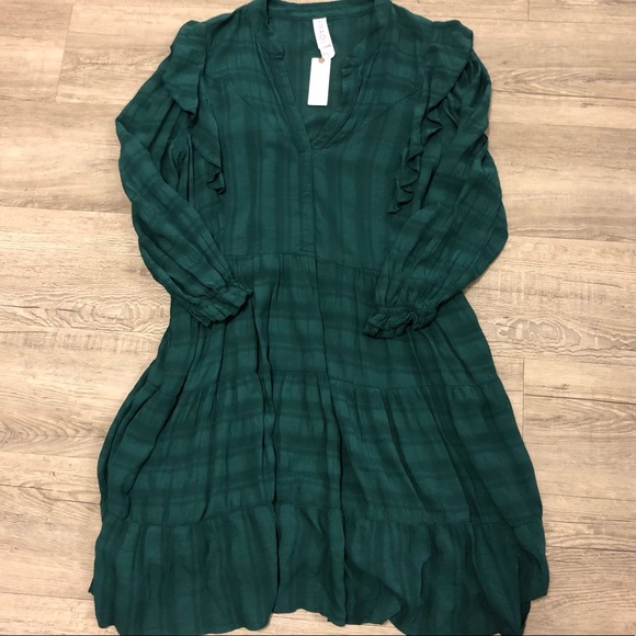 SOLD✨NWT Amadi Rossi Ruffled Tunic Dress - Picture 2 of 8